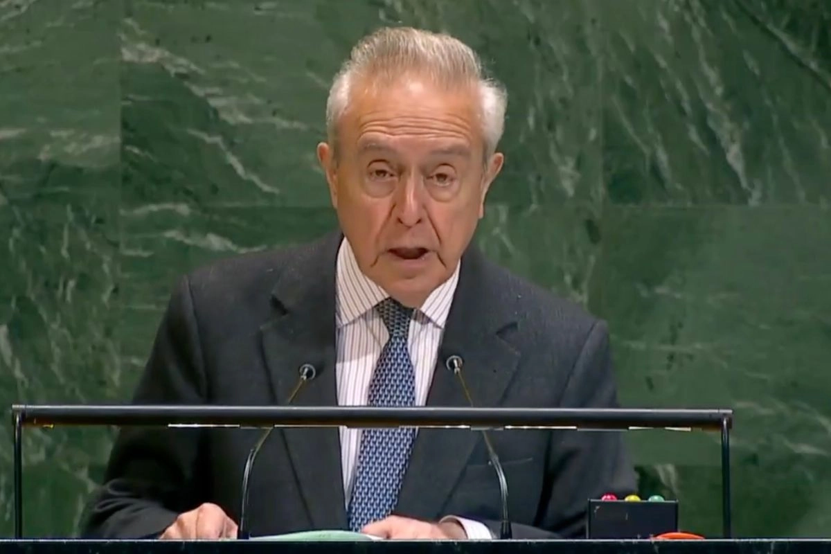 El representante de México ante la ONU, Héctor Vasconcelos, condenó la crisis en Gaza con el asedio israelí, que calificó de intolerable.