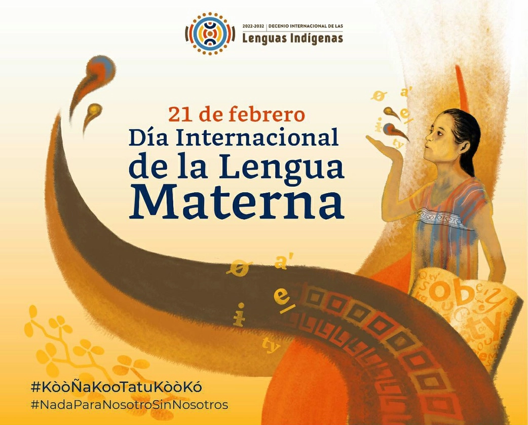 Hoy 21 de febrero, es el Día Internacional de la Lengua Materna. Foto tomada de la página de Facebook del Instituto Nacional de Lenguas Indígenas