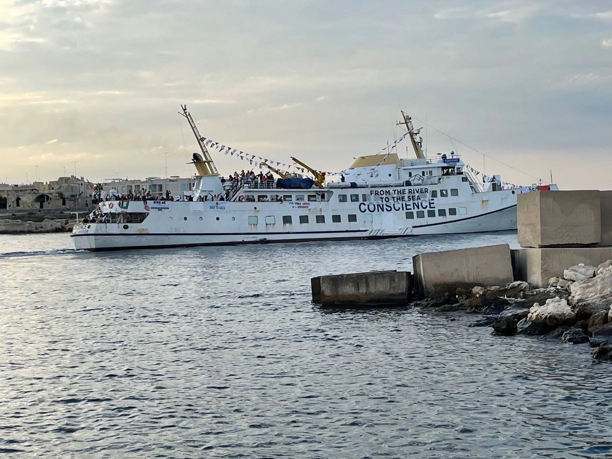El Ministerio de Relaciones Exteriores israelí confirmó en redes sociales que interceptó los barcos que intentaban llegar a Gaza. Foto