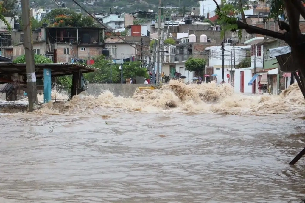 Afectaciones tras el impacto del huracán 'John' en Guerrero, en imagen de archivo. Foto Cuartoscuro