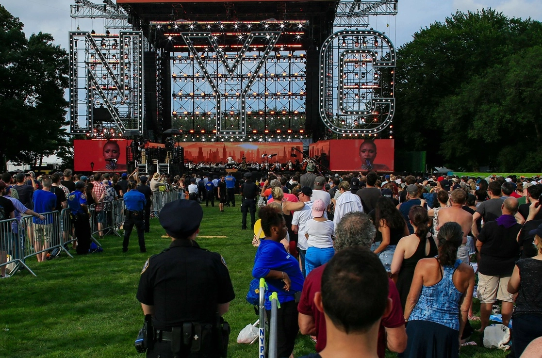Bruce Springsteen, Patti Smith y Paul Simon encabezarán un concierto masivo en Central Park el sábado destinado a señalar el "regreso a casa" de la ciudad de Nueva York. Foto Afp