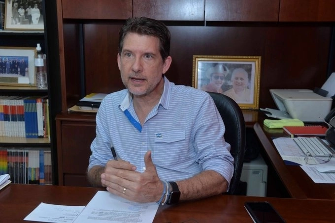 El gerente del diario 'La Prensa de Nicaragua', Juan Lorenzo Holmann Chamorro, fue condenado a nueve años de cárcel acusado de lavado de dinero. Foto tomada del Twitter de @AlianzaCivicaNi / Archivo