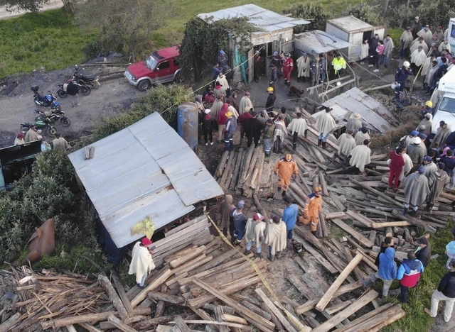 Colombia, cuarta economía de América Latina, registró el año pasado 148 muertes en accidentes mineros. Foto Afp