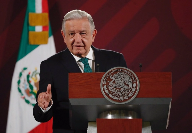 El presidente Andrés Manuel López Obrador percibió en 2022 como parte de su salario un total de un millón 697 mil 81 pesos. Foto Cristina Rodríguez / Archivo
