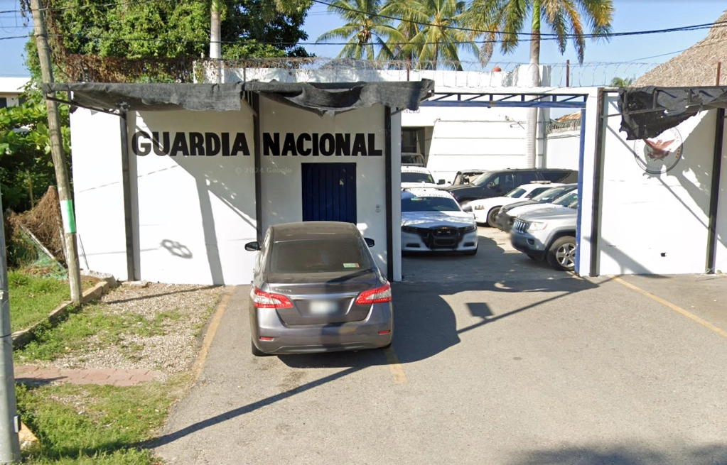 En la imagen, Coordinación Estatal de la Policía Federal, en Acapulco, estado de Guerrero. Foto Google Earth
