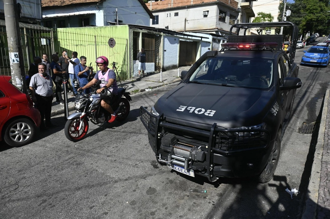 A inicios de semana la policía brasileña realizó una redada en una favela de Río de Janeiro, lo que dejó un saldo de al menos 23 personas muertas. Foto Afp  