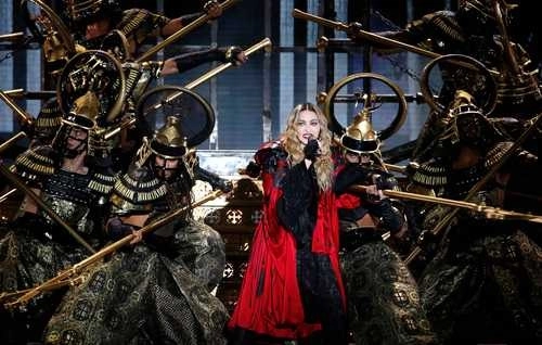 Madonna en una presentación de la gira "Madame X" en París en 2015.Foto Afp / Archivo