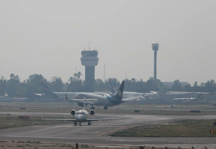 El Aeropuerto Internacional de la Ciudad de México. Foto Alfredo Domínguez / Archivo