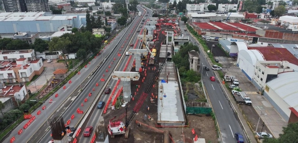 El proyecto vial cuenta con los permisos correspondientes del gobierno municipal de Naucalpan, la alcaldía Azcapotzalco, Petróleos Mexicanos (Pemex), la Comisión Federal de Electricidad (CFE). Foto 'La Jornada'