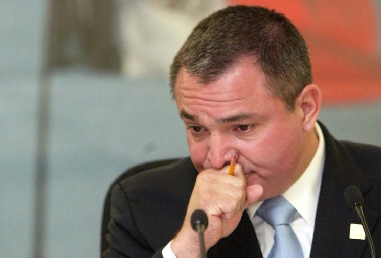 Quien fuera secretario de Seguridad Pública en el sexenio de Felipe Calderón, Genaro García Luna. Foto Cristina Rodríguez 