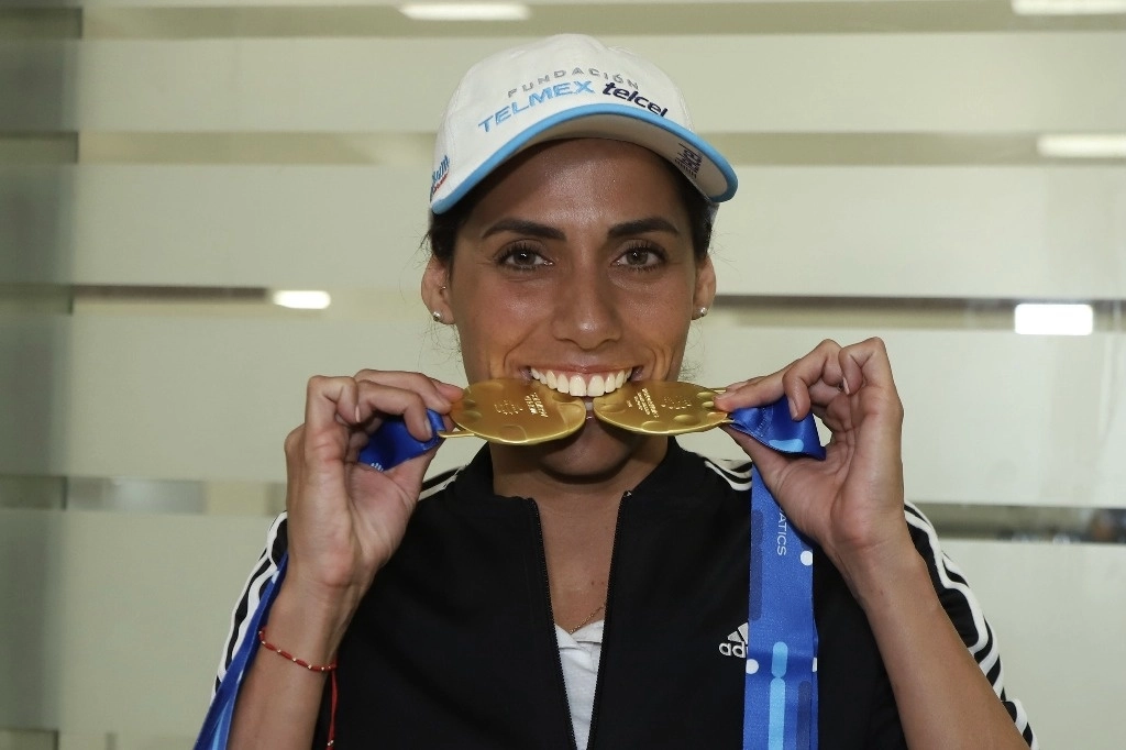 La atleta Nuria Diosdado en imagen de archivo. Foto Edgar Negrete Lira / Cuartoscuro / La Jornada