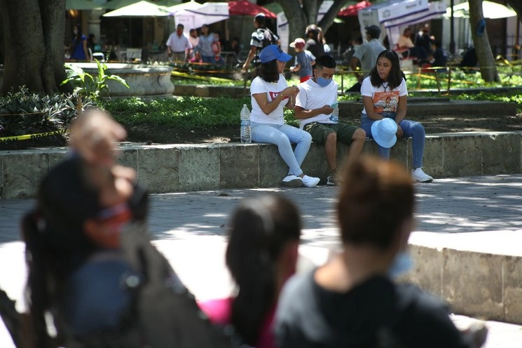 A partir de este lunes Oaxaca cambia a semáforo amarillo. Foto Jorge A. Pérez Alfonso
