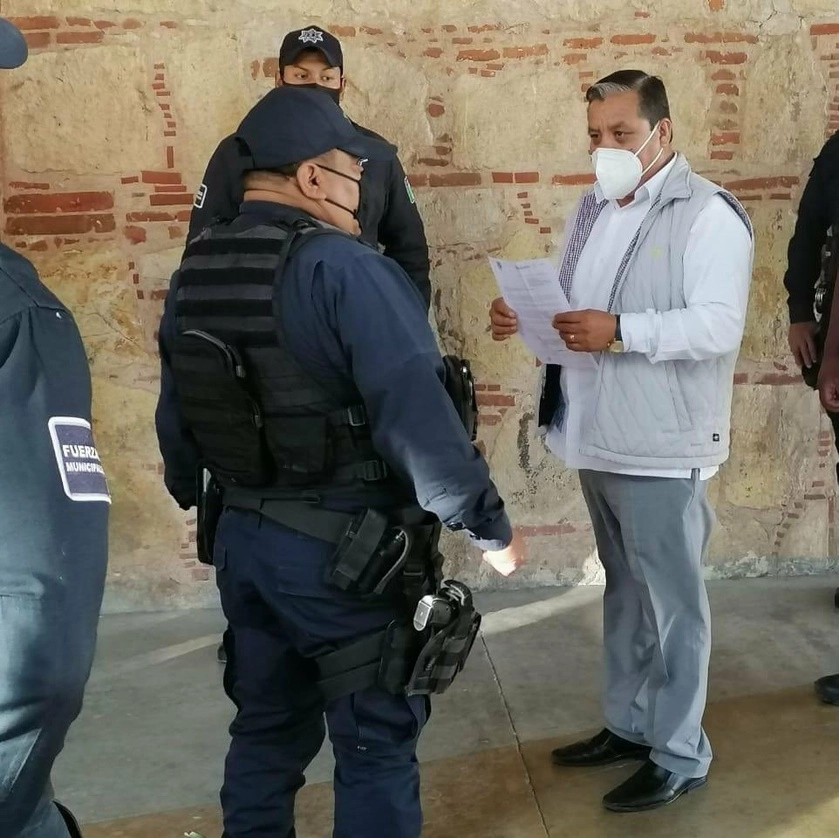 Gaudencio Ortiz deberá pagar con cárcel el desacato debido a que el ayuntamiento no tiene fondos. Foto La Jornada