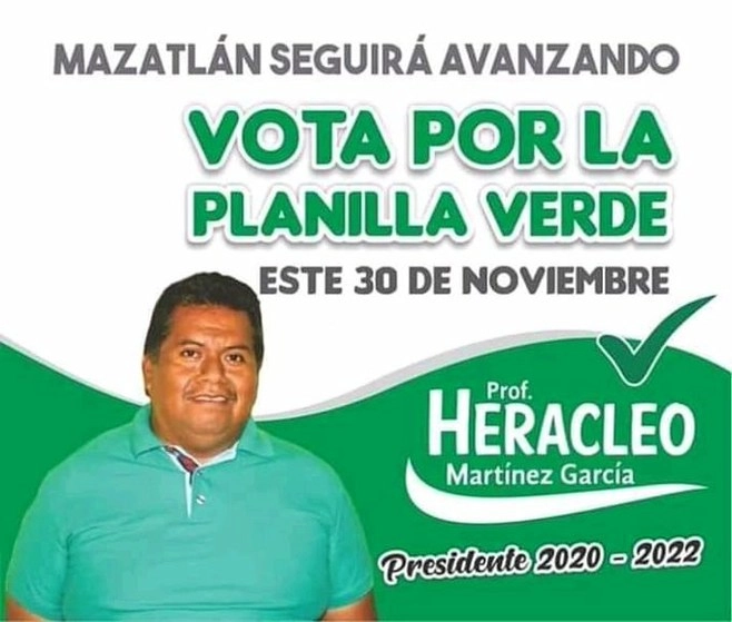 El detenido es padre del edil, Heracleo Martínez