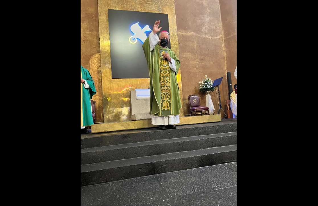 El obispo de Cuernavaca, Ramón Castro Castro dijo que, según cifras del CEM, en México se asesinaron a 11 comunicadores en 2022. Foto Rubicela Morelos
 
