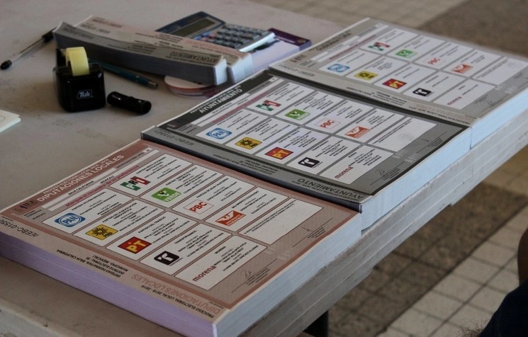 Boletas electorales. Foto Notimex / Archivo