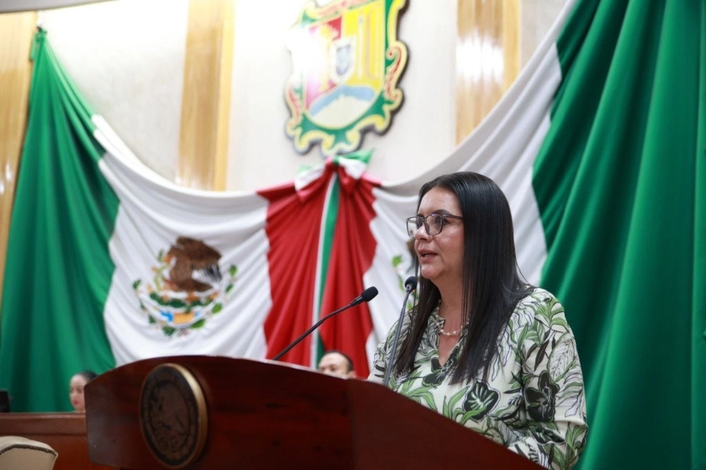 Selene Cárdenas Pedraza, legisladora de MC del Congreso de Nayarit. Foto Tomada de X @CongresoNayarit