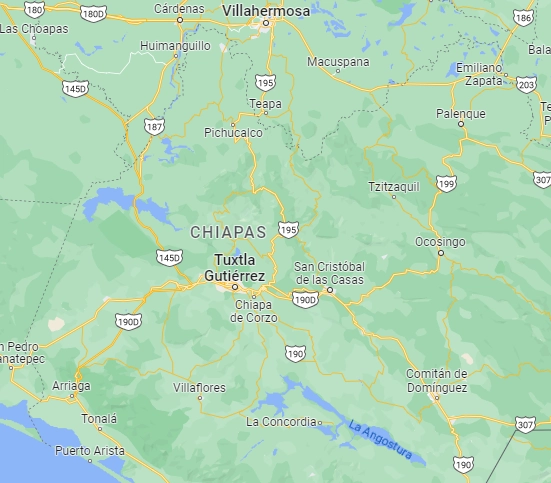 La renovación de la dirigencia en la CNTE en Chiapas contará con la presencia de observadores electorales. Foto Google maps