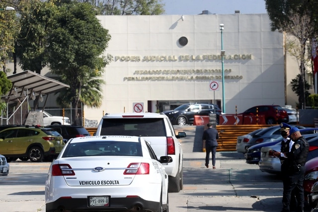 En el Centro de Justicia Federal con sede en el Reclusorio Norte, ex funcionarios de la Sedesol enfrentan su proceso penal. Foto Roberto García/Archivo