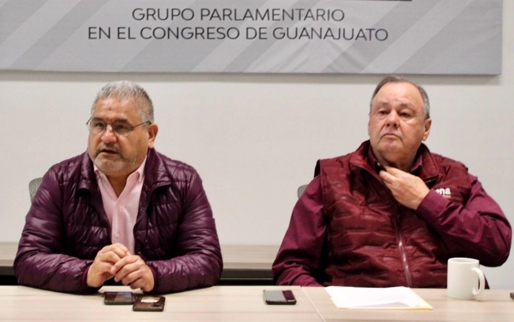 Diputados de Morena en Guanajuato denunciaron que la Fiscalía limita la investigación sobre uso de "Vales Grandeza". Foto Carlos García 