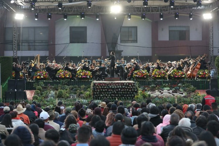 El programa musical  fue concebido para un público no tan avezado ni interesado en este género musical, con obras cuya fuente de inspiración proviene, en su mayoría, del ámbito popular o tradicional. Foto José Antonio López