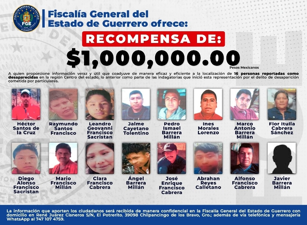 La Fiscalía emitió las fichas de búsqueda de los protocolos. Foto La Jornada