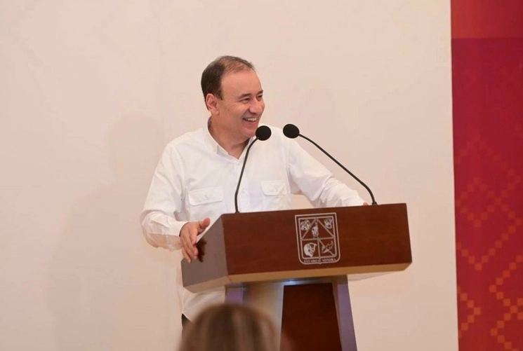 El gobernador de Sonora, Alfonso Durazo. Foto La Jornada
