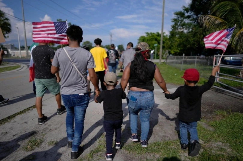 Familias migrantes en Estados Unidos esta siendo separados debido a las política de deportación del presidente Donald Trump. Foto 