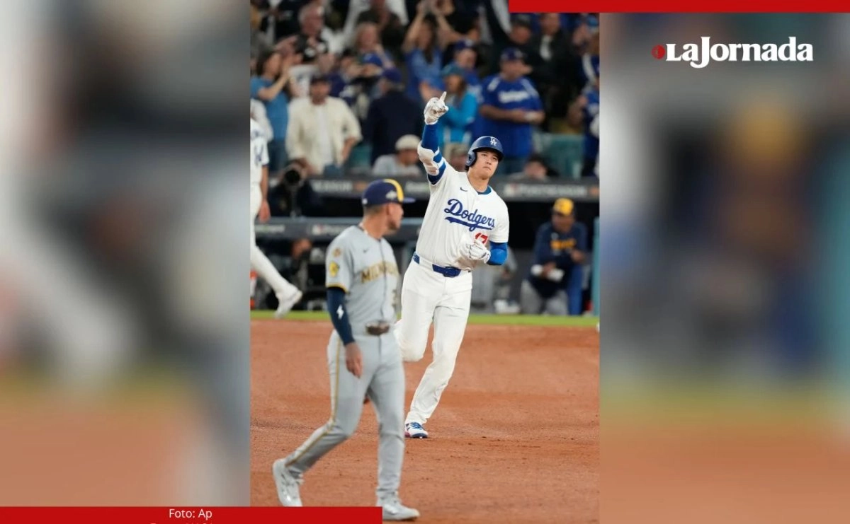 El japonés tuvo una actuación histórica al conectar tres jonrones y ponchar a 10 rivales. Foto 