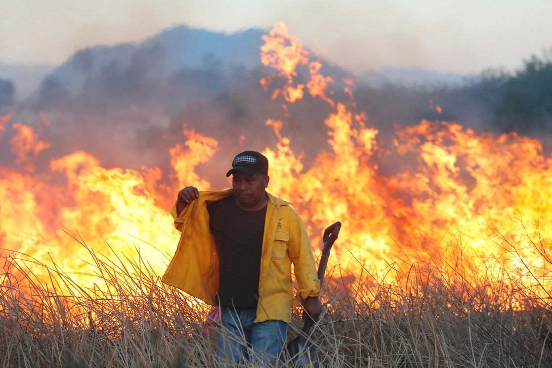 México está a la vanguardia en el manejo del fuego, consideran expertos. Foto Víctor Camacho 