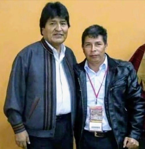 El ex presidente de Bolivia, Evo Morales,manifestó a través de Twitter su postura respecto a la destitución de Pedro Castillo como presidente de Perú. Foto tomada de Twitter @evoespueblo.