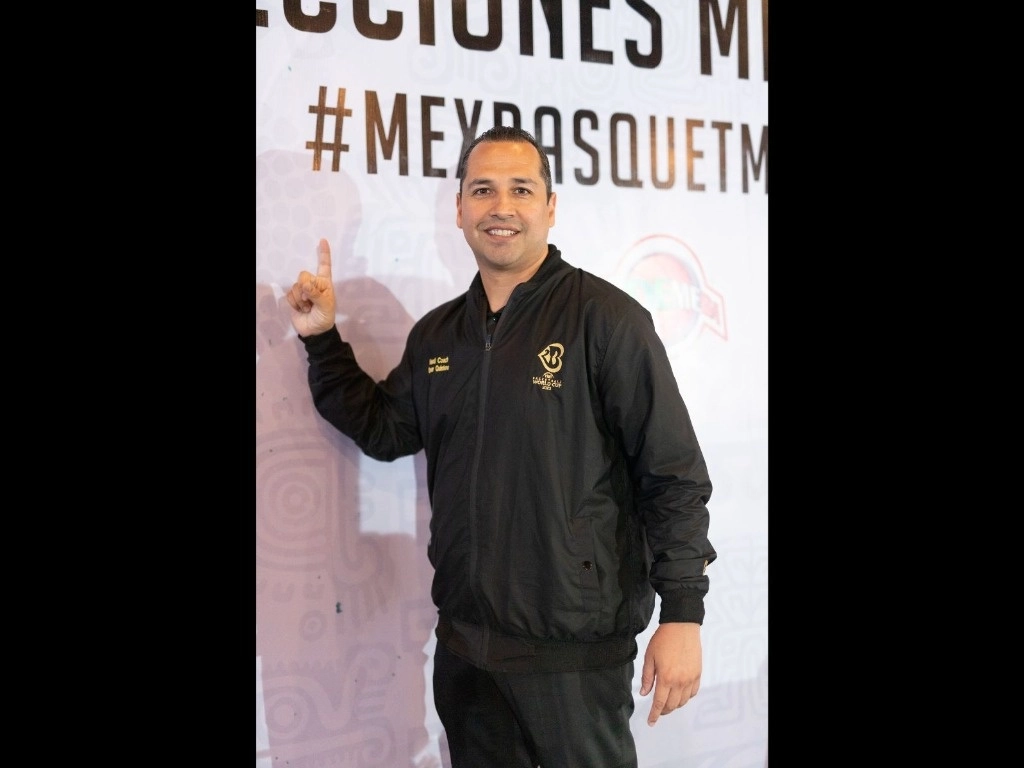 Omar Quintero comandará a los seleccionados del Tricolor para la Copa FIBA 2023. Foto Pablo Ramos



