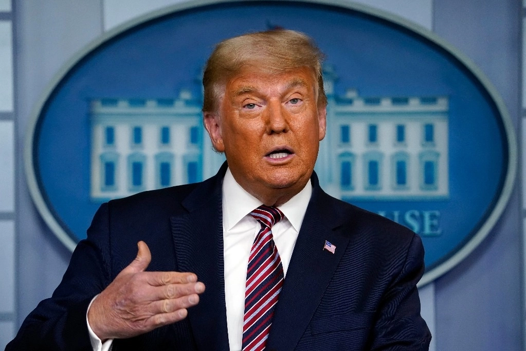 Donald Trump, presidente de EU ha interpuesto más demandas legales contra el proceso electoral. Foto Ap