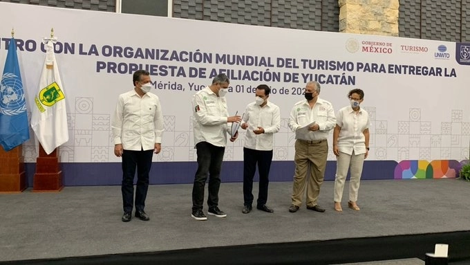 Yucatán propuso su candidatura para ser miembros del organismo mundial. Foto @pololikashvili