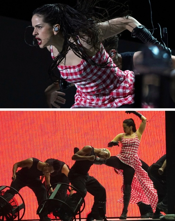Las imágenes fueron captadas durante su presentación en el festival Axe Ceremonia, en el Parque Bicentenario. Foto Ap



