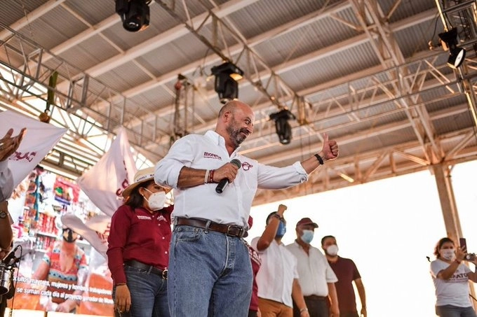 En Campeche Morena postuló a Renato Sales Heredia. Foto de su twitter