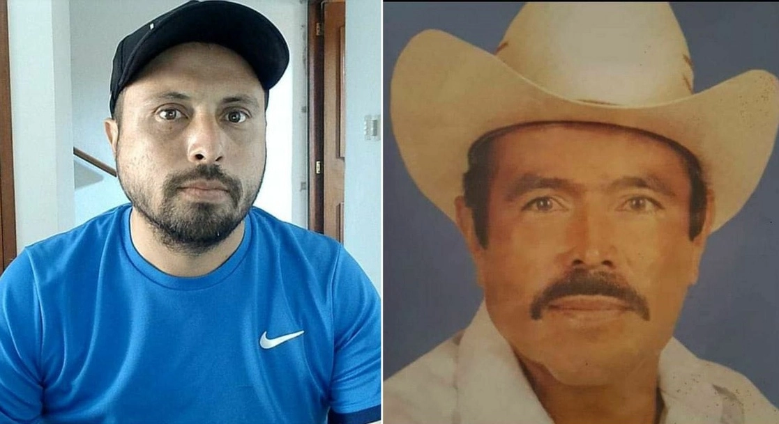 Ambos viajaban en una camioneta pick up blanca, “que fue encontrada el domingo en la carretera federal en la zona de topes de Cerro de Ortega, presentando impactos de bala, pero en la unidad no se encontró a ninguna persona”. Imagen tomada de https://twitter.com/CDHFrayMatias 