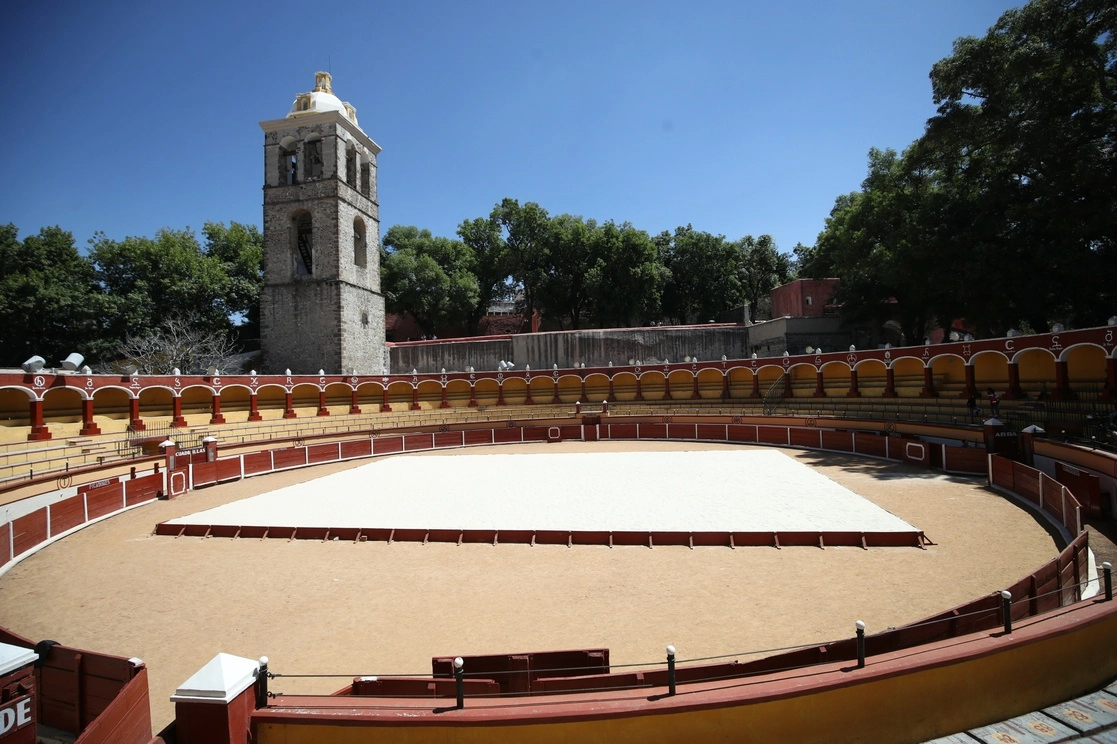 Plaza de toros en el estado de Tlaxcala. Foto Yazmín Ortega Cortés