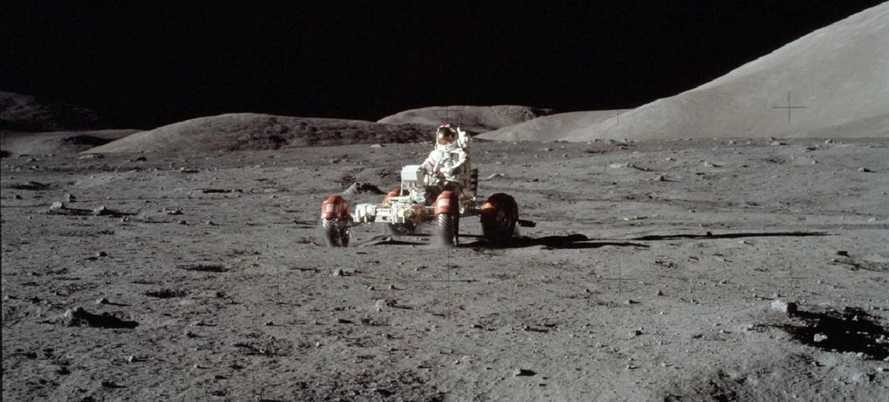 Vehículo lunar, en 1972.