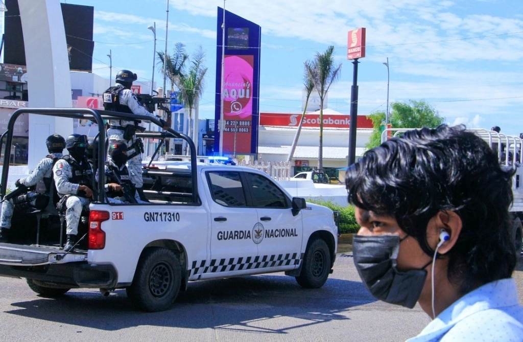 Elementos de la Guardia Nacional llegaron a Totolapan, Guerrero a reforzar trabajo de seguridad. Foto Cuartoscuro / archivo 