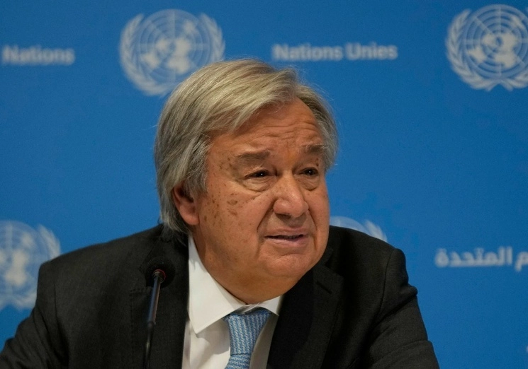 Antonio Guterres, el secretario general de la Organización de Naciones Unidas (ONU). Foto Ap / archivo

