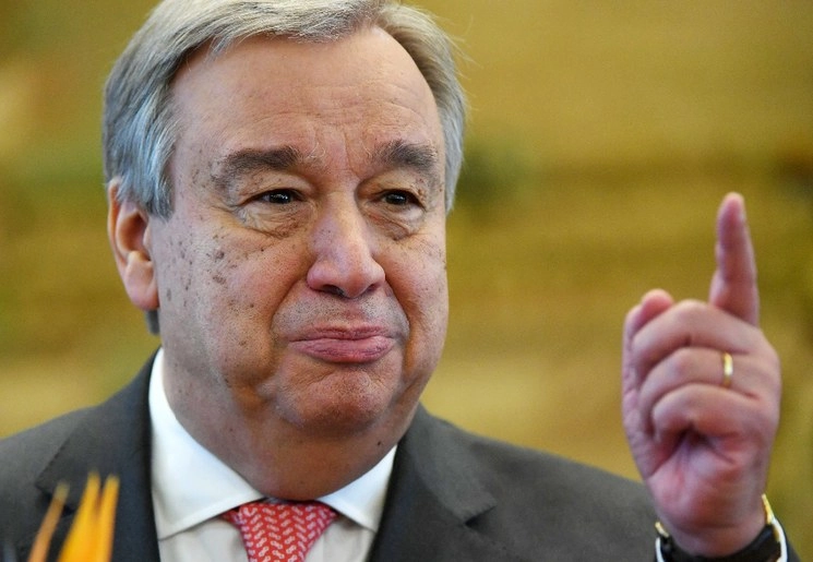 Antonio Guterres, secretario General de la ONU. Foto Afp