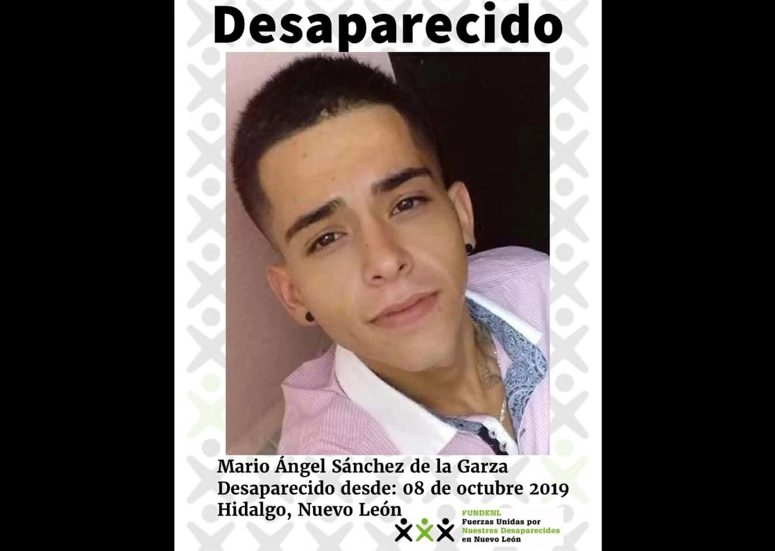 Mario Sánchez de la Garza se encuentra desaparecido desde el ocho de octubre de 2019. Foto La Jornada