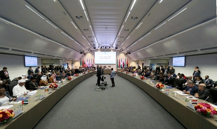Reunión en Viena de los países de la OPEP y los productores de petróleo que no son miembros del cartel. Foto Ap / Archivo