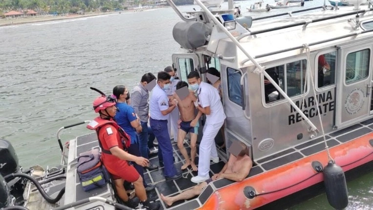 El operativo de Semar tuvo el propósito de “proporcionar seguridad y vigilancia a los vacacionistas nacionales y extranjeros que visitaron los principales destinos turísticos del país durante esta temporada vacacional". Imagen cortesía de Semar 