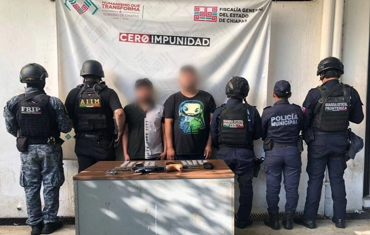 Los dos detenidos fueron identificados como Edwin Alberto "N" alias 'Traca' originario de El Salvador  y Jorge  Horacio "N" alias 'Wito' de Guatemala. 