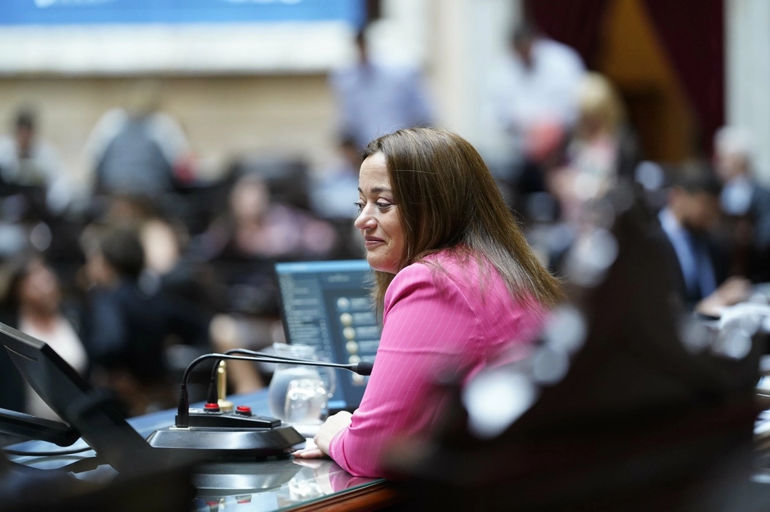 Cecilia Moreau, presidenta de la Cámara de Diputados de Argentina. Foto Tomada del Twitter @ceciliamoreauok