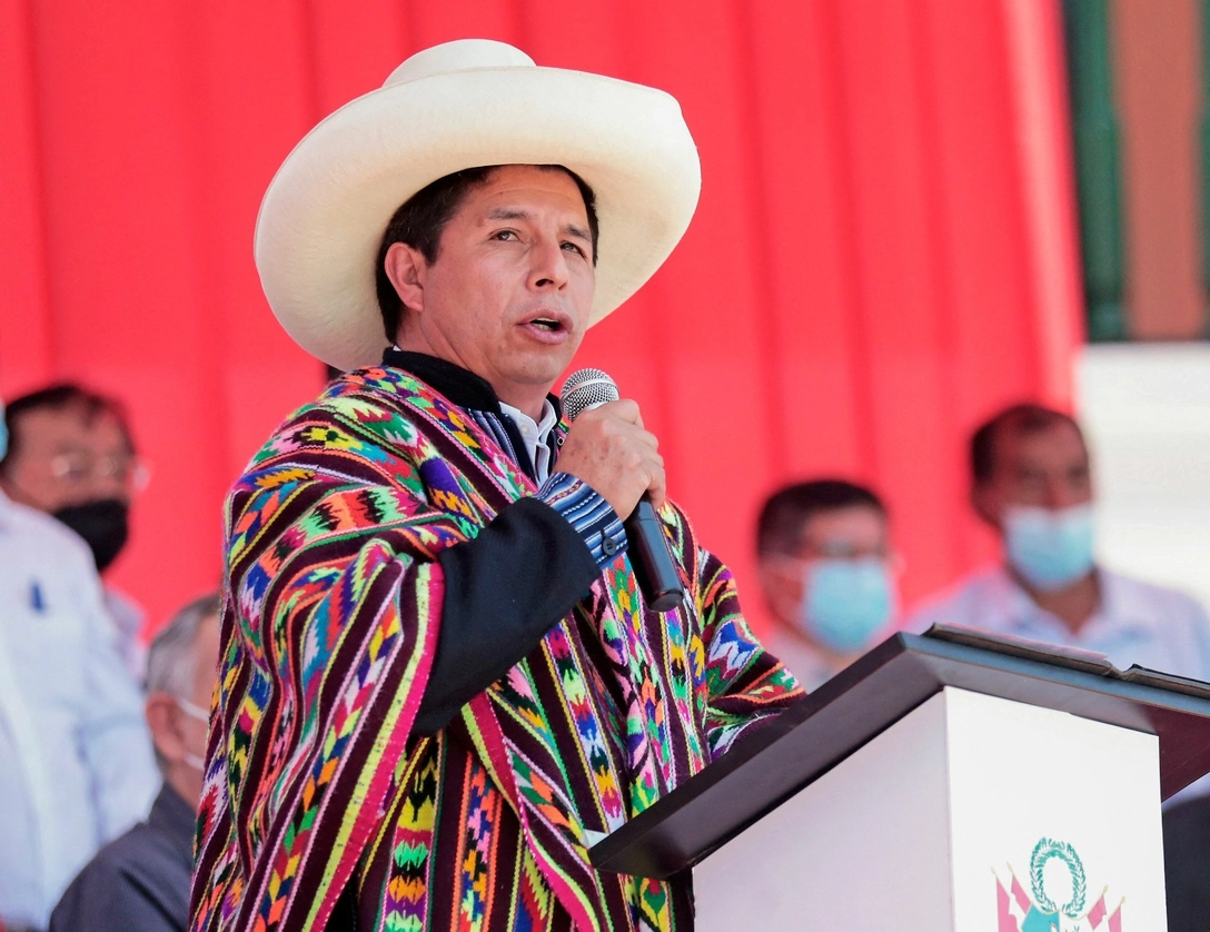 Se necesita el voto de 26 legisladores para pedir la destitución de Pedro Castillo como presidente de Perú. Foto Afp 