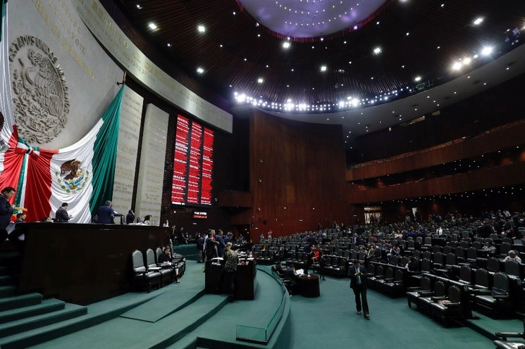 Durante una sesión ordinaria de la Cámara de Diputados. Foto Cristina Rodríguez / archivo