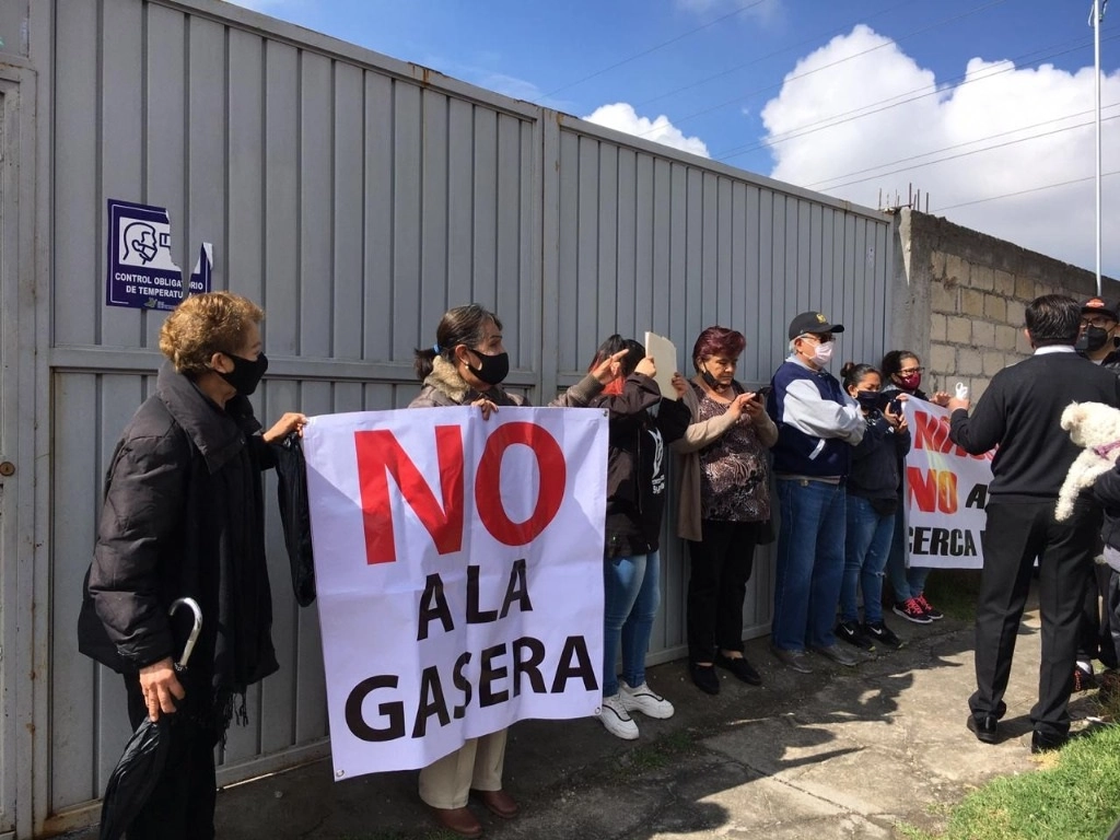 Vecinos aseguran que han sido amenazados por oponerse a la instalación de gaseras. Foto proporcionada por vecinos